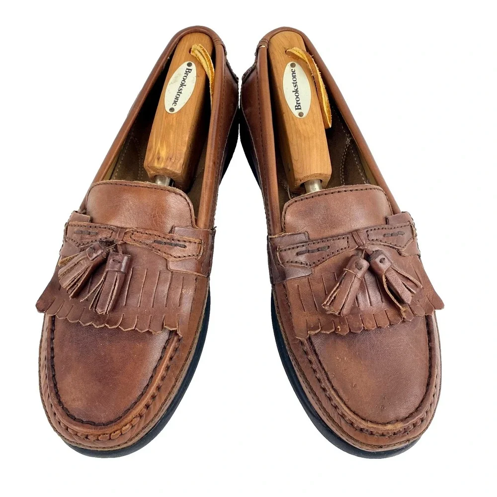 Dockers Leather Loafers Mens 9 M 
